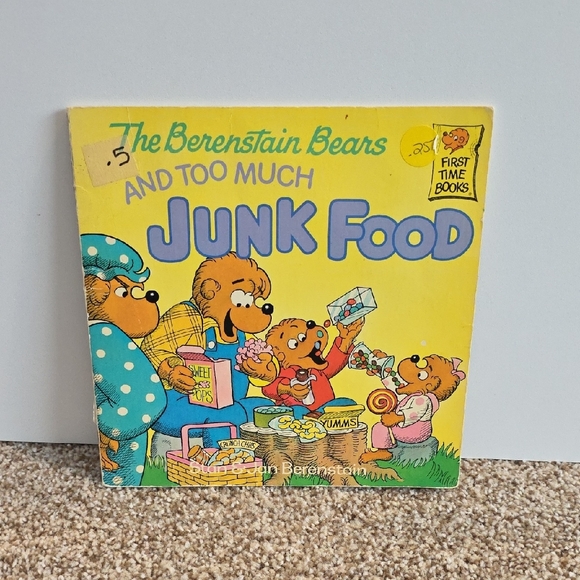 Vintage Berenstain Bears Set Of 5 Books - Picture 4 of 16